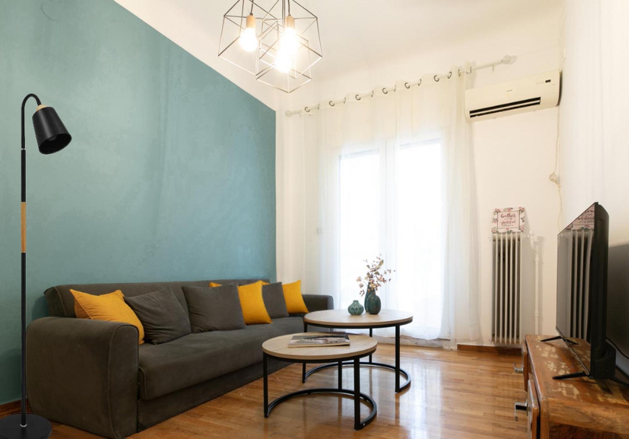 Koukaki Gem Chic Apt Near Acropolis Athena Bagian luar foto