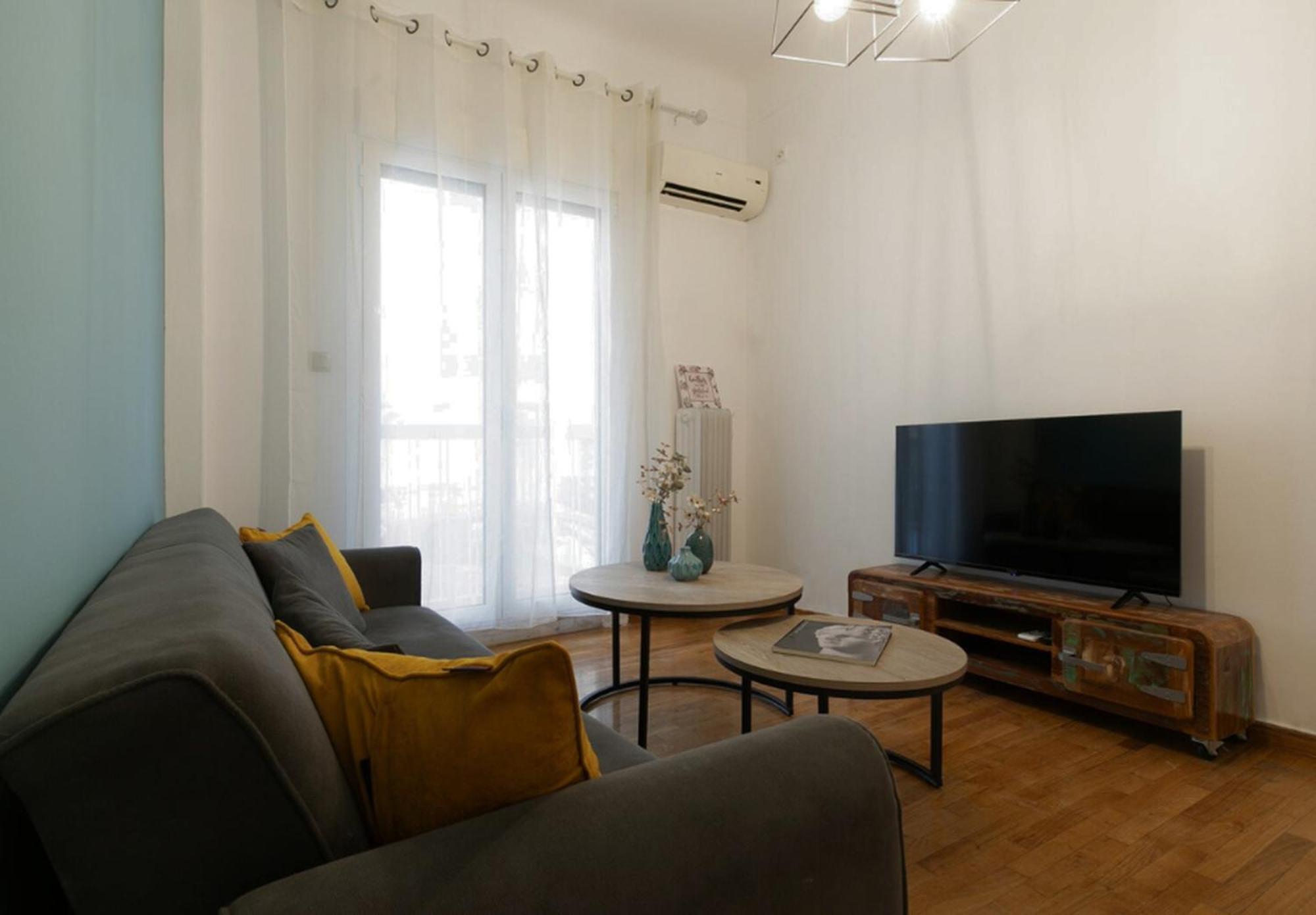 Koukaki Gem Chic Apt Near Acropolis Athena Bagian luar foto